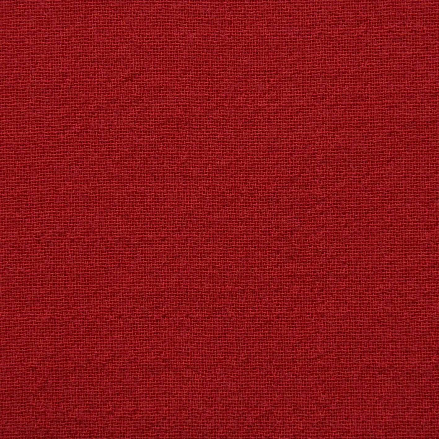 Vibrant Red Double Weave Crepe 1877