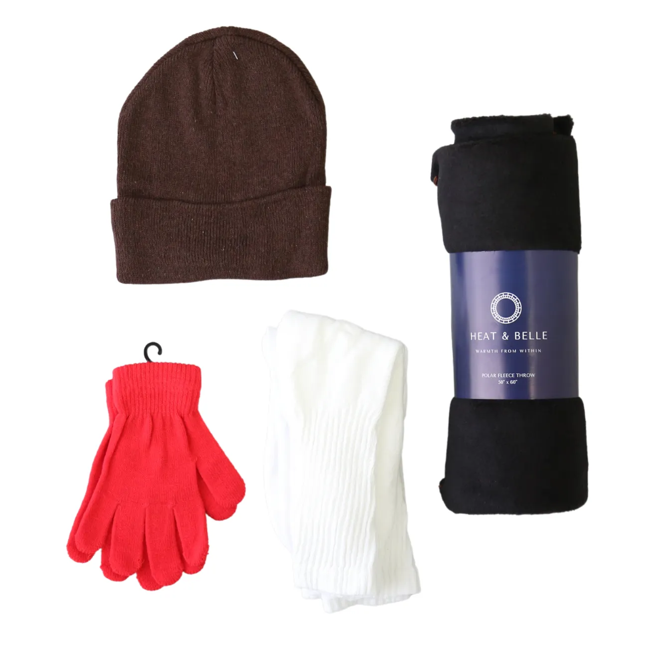 Wholesale Adult Winter Kit with Economy Throw