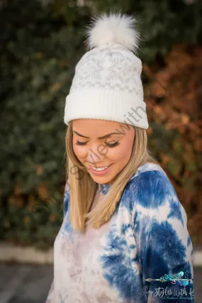 Winter Wonderland Pom Pom Beanie