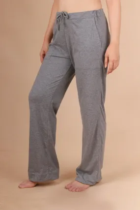 Women's Drawstring Pants with Patch Pockets