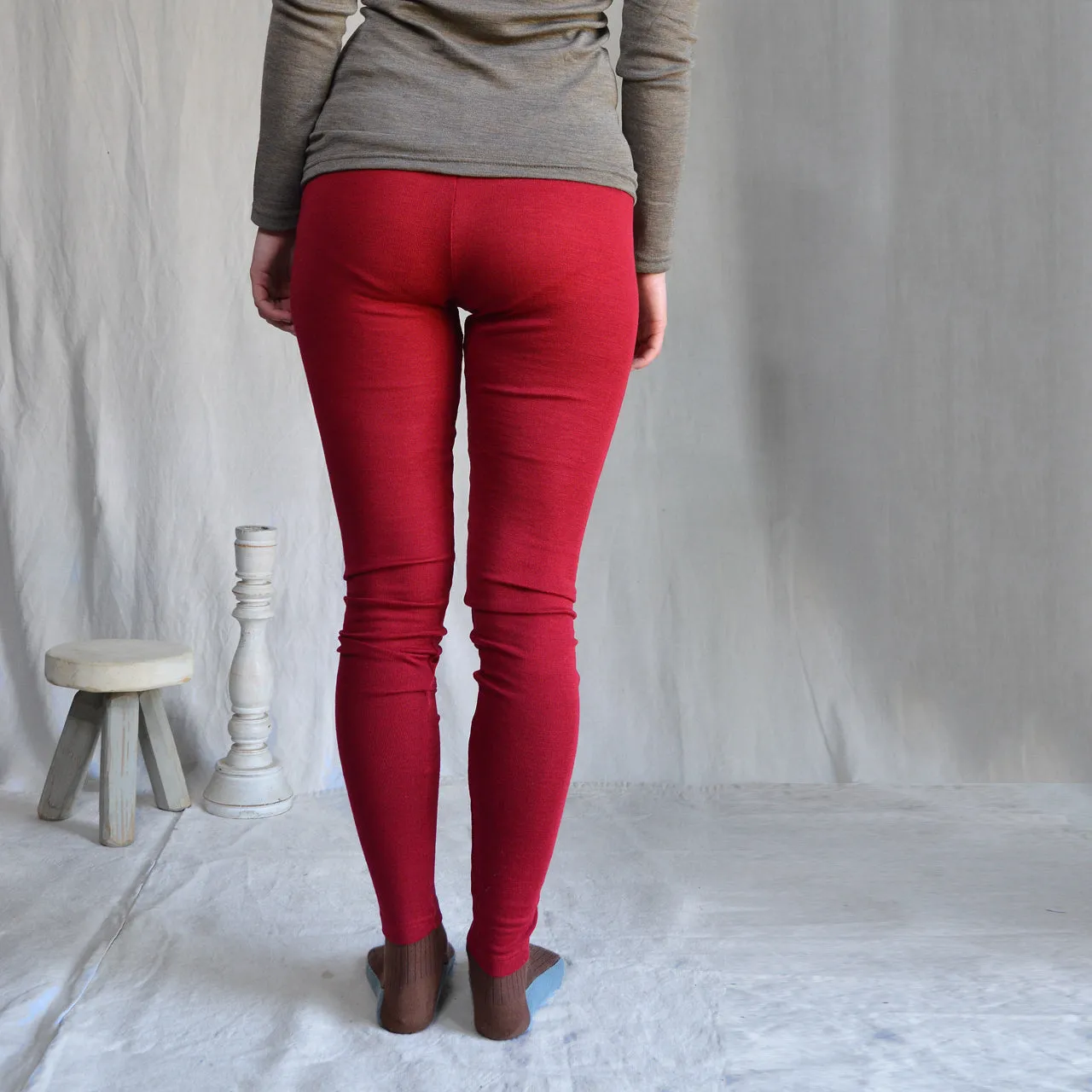 Women's Merino Wool/Silk Leggings