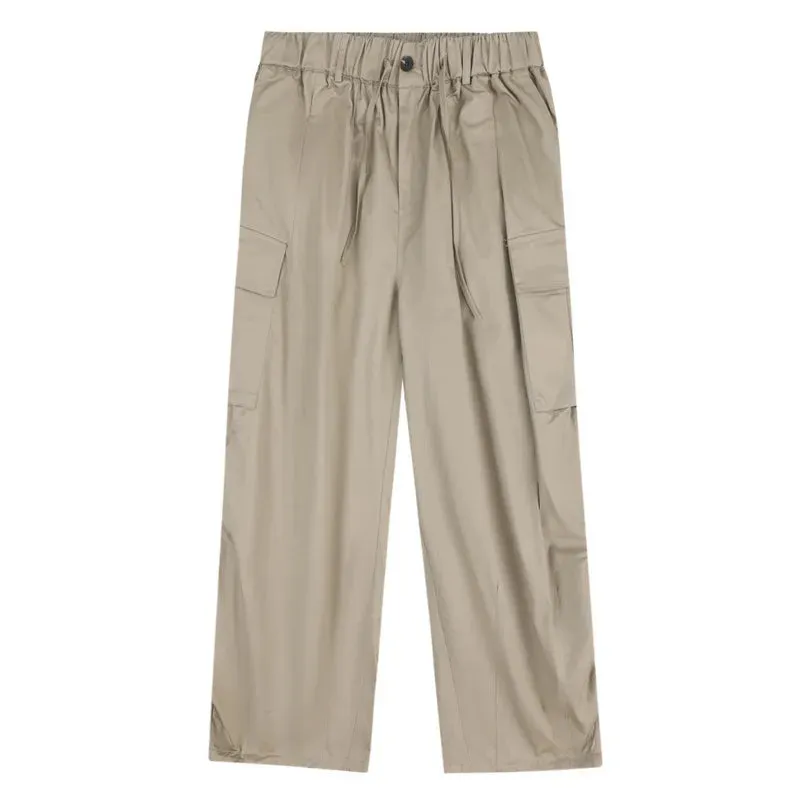 Women's Pull-On Wide Leg Baggy Cargo Pants