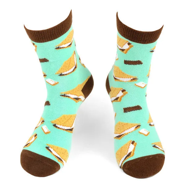 *Women's S'mores Novelty Socks