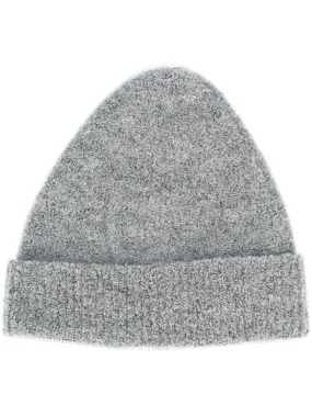 Wool Knit Hat Grey