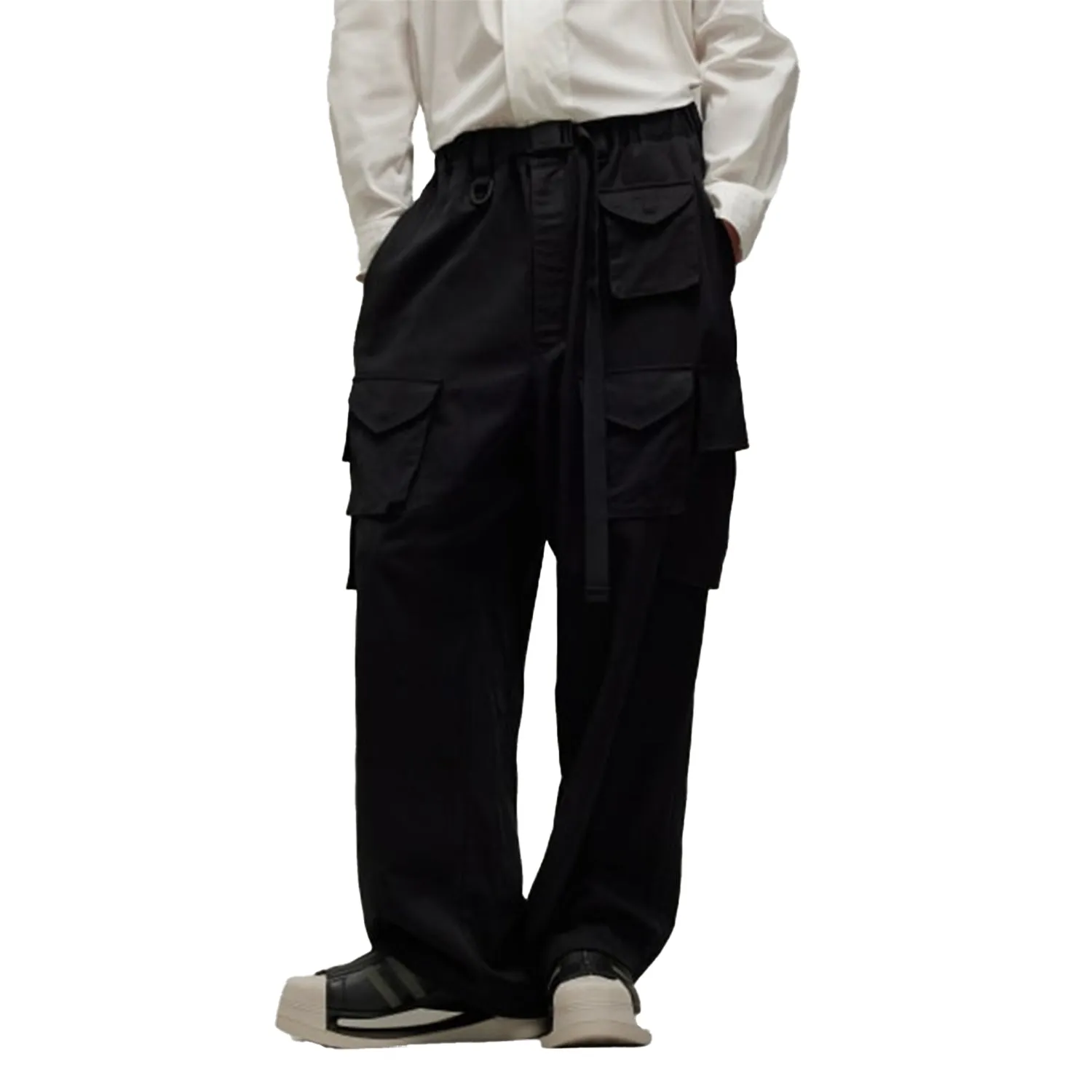 Y-3 Washed Twill Cargo Pants