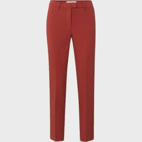 YAYA twill stretch ochre red trouser